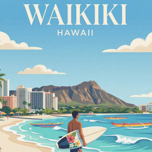 Honeymoon in Oahu, Hawaii