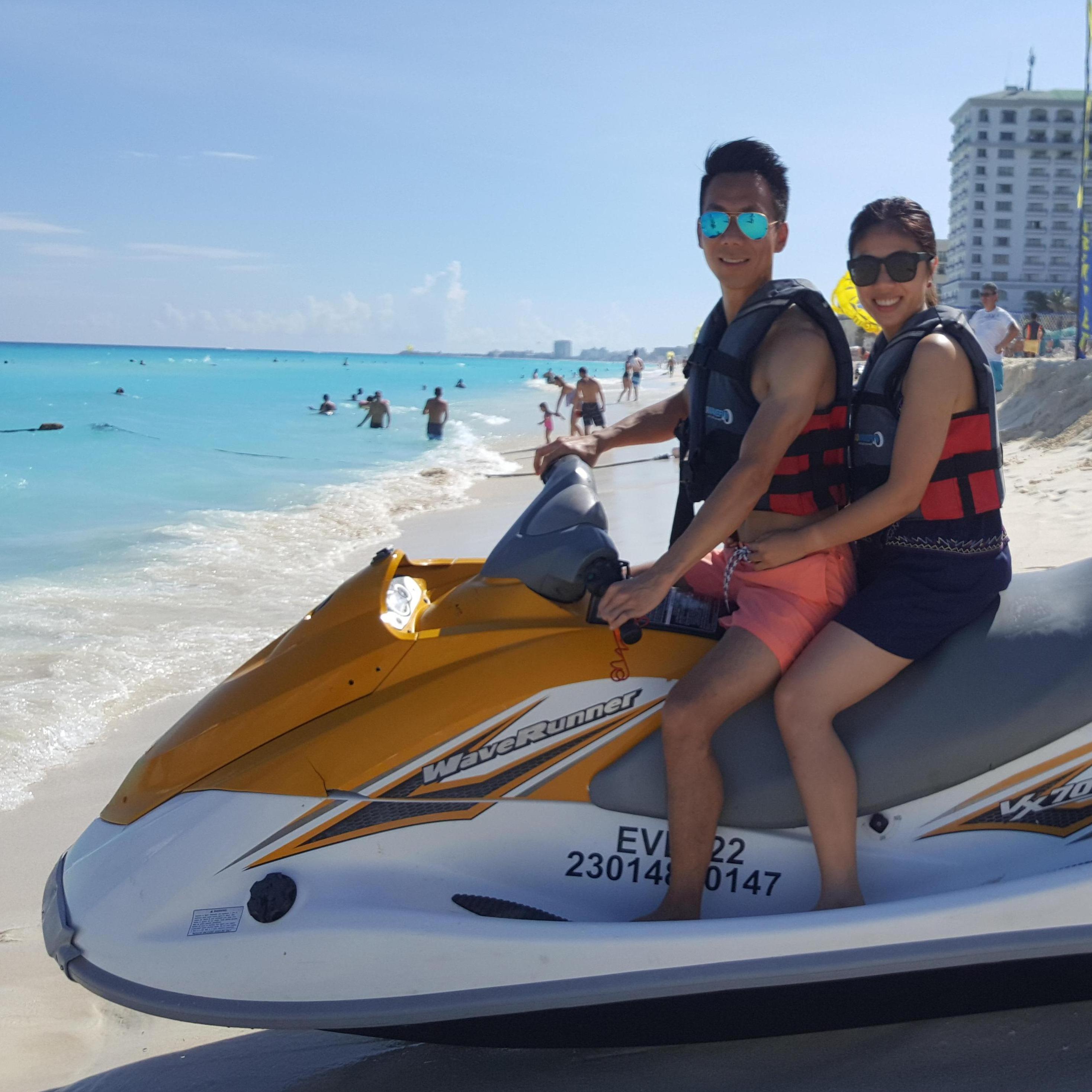 Jet Skiing in Cancun