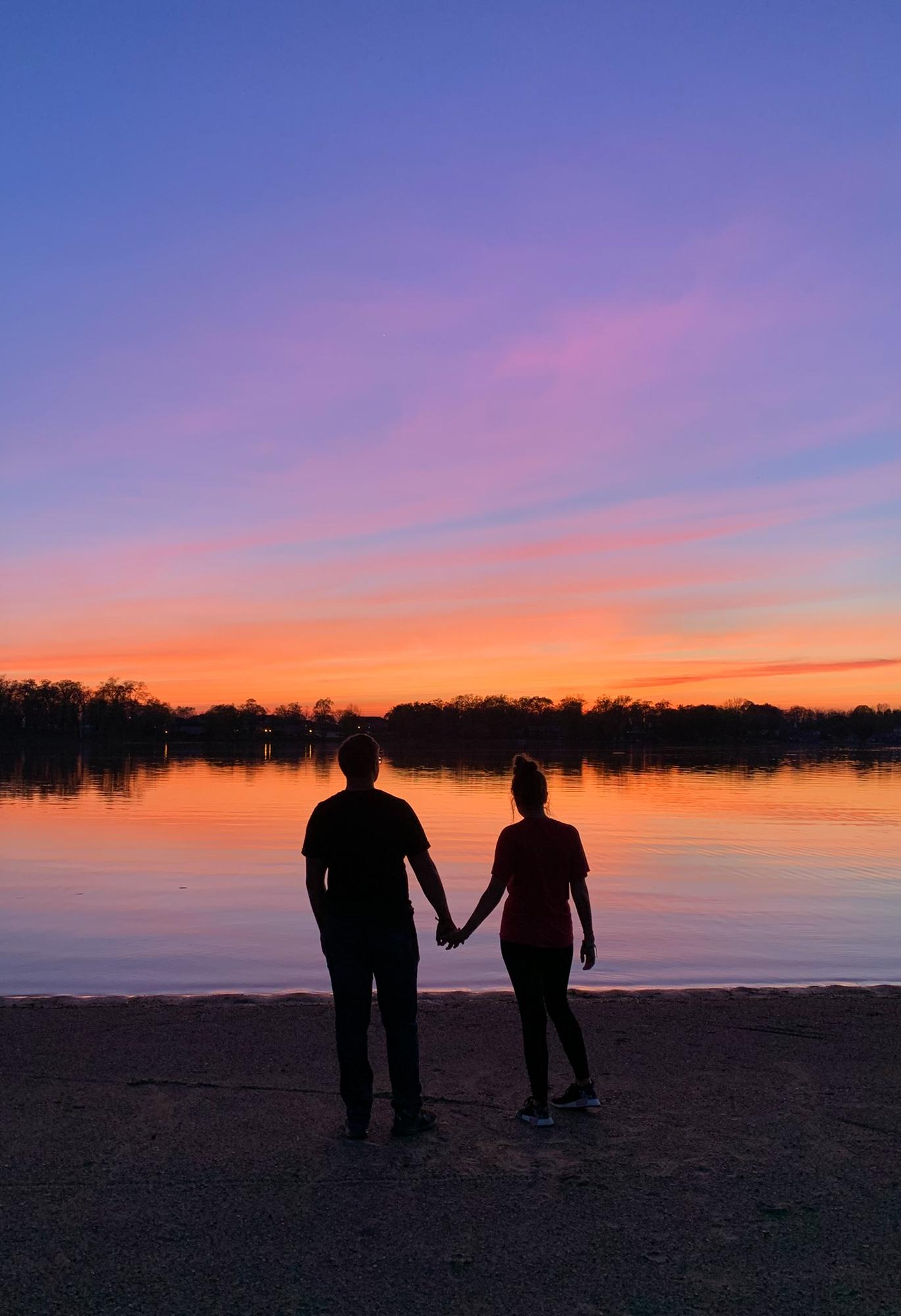 After a nice walk around Pike lake, we stopped to see this beautiful sunset!! May 15, 2020
