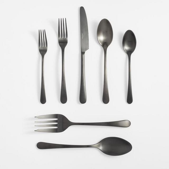 Mason Flatware, 42-Piece Set - Gunmetal
