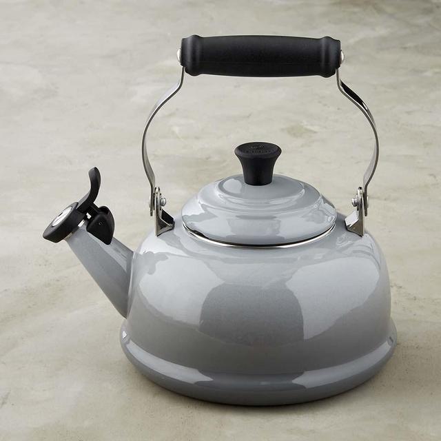 Le Creuset Classic Tea Kettle, 1.8-Qt., French Grey