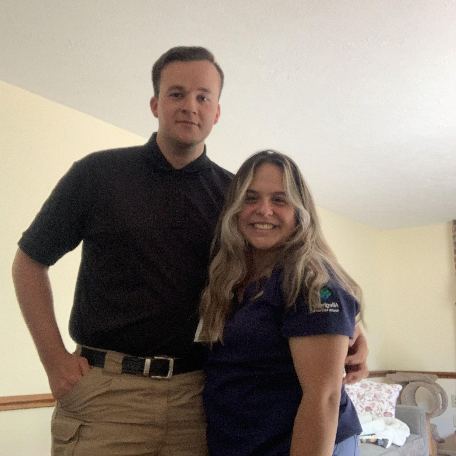 Our first big boy and big girl jobs Summer 2022, right before senior year in college!