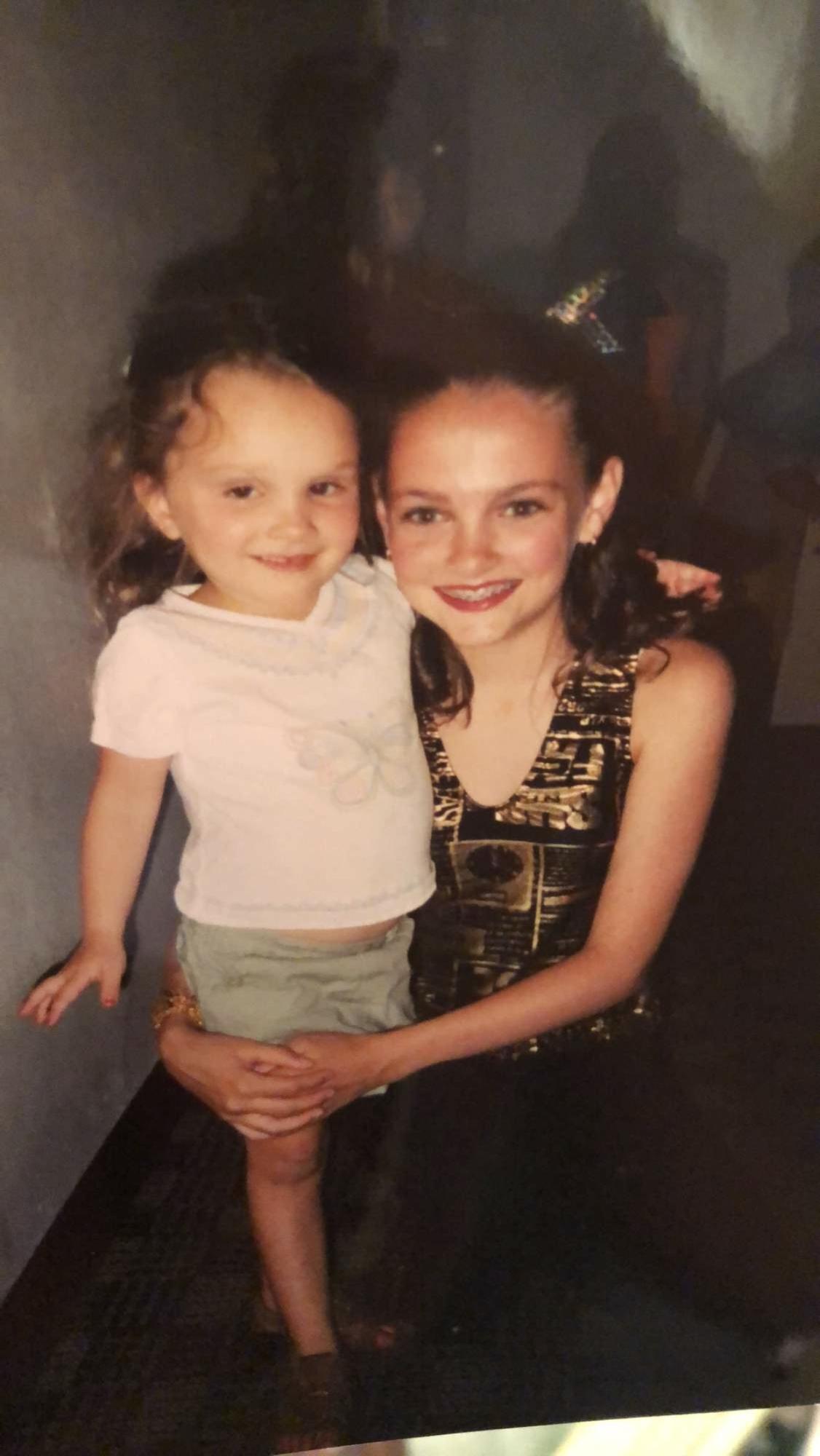 Cecily and bridesmaid Madison