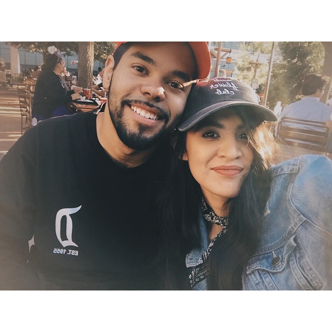 First picture at Disneyland 2018