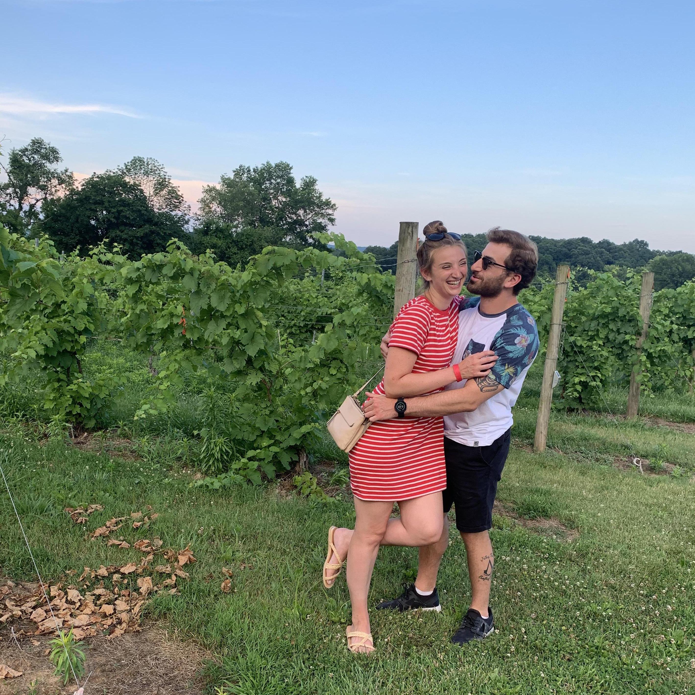 We love wine! @ Old York Cellars in Ringoes, NJ