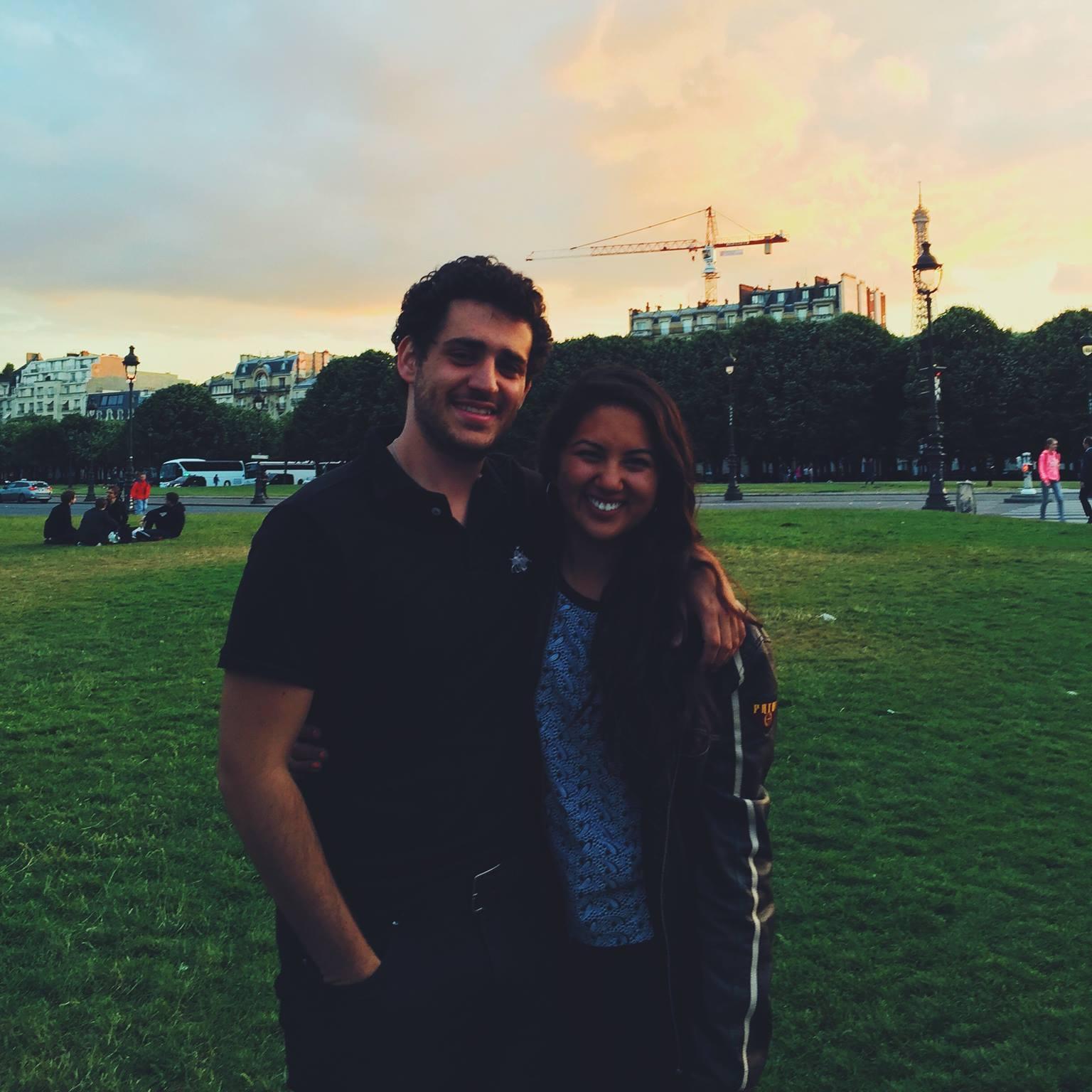 A few days after we met...and the day we decided to date :) June 2015.