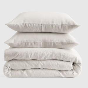 European Linen Duvet Cover Set - King/Cal King SAND