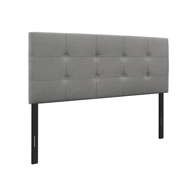 Home Design Queen Gina Headboard Gray