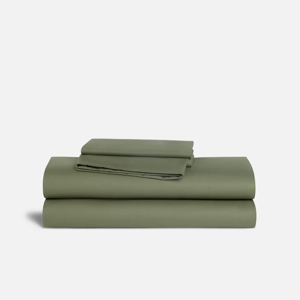 Classic Percale Core Sheet Set: Color: Fresh Moss Size: King
