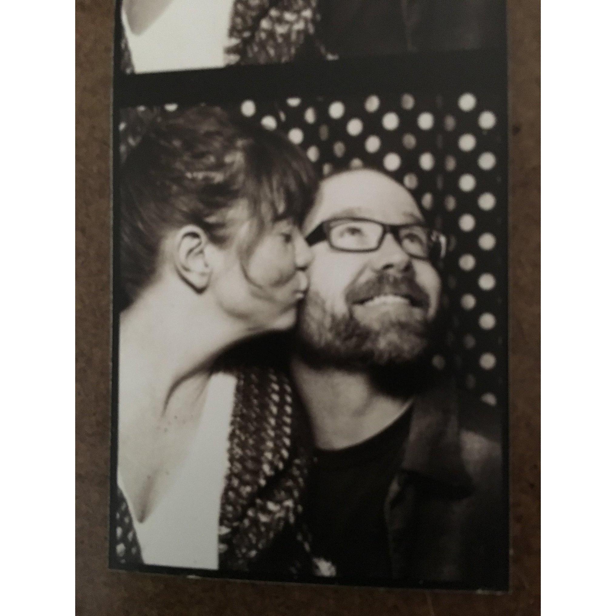 After 2 days camping in Joshua Tree, Haley demanded that they go to a hotel. Preferably one with a pool, locally sourced diner fare and a Photo Booth, hence another make out sesh caught on film <3