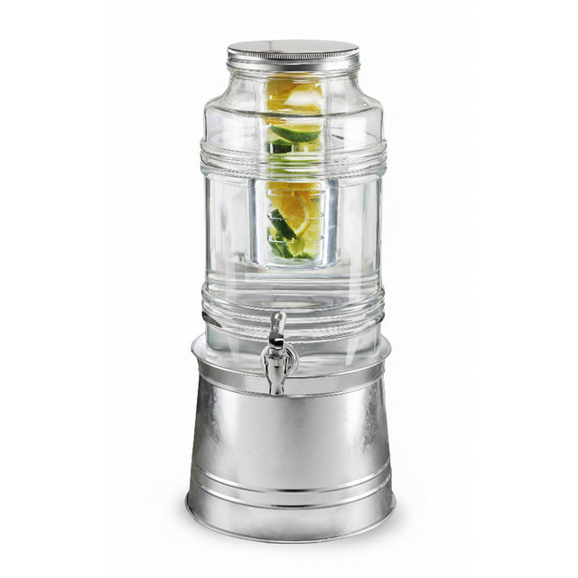 Circleware Breeze Beverage Dispenser with Ice Insert 2.4 Gallon