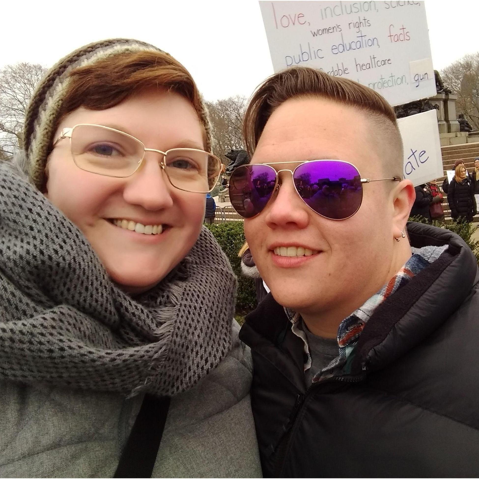 Women's March in Philly, January 2019