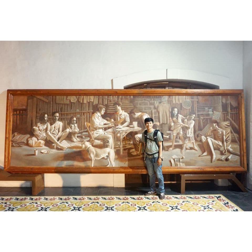 the catalyst painting that made me realize carlo’s amazing patience - gia