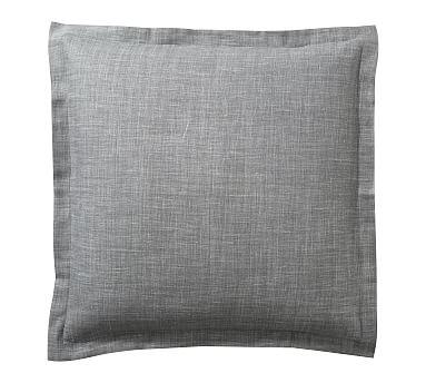 Belgian Linen Sham Made with Libeco™ Linen - Shale