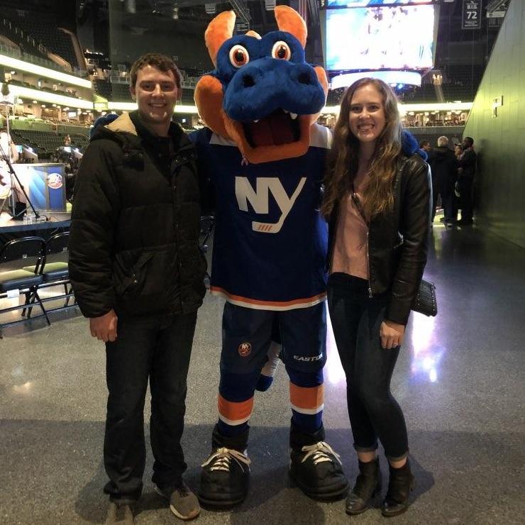Engaged in New York! Celebration? NHL Game! Pittsburgh beat the Islanders in an OT comeback! 2019
