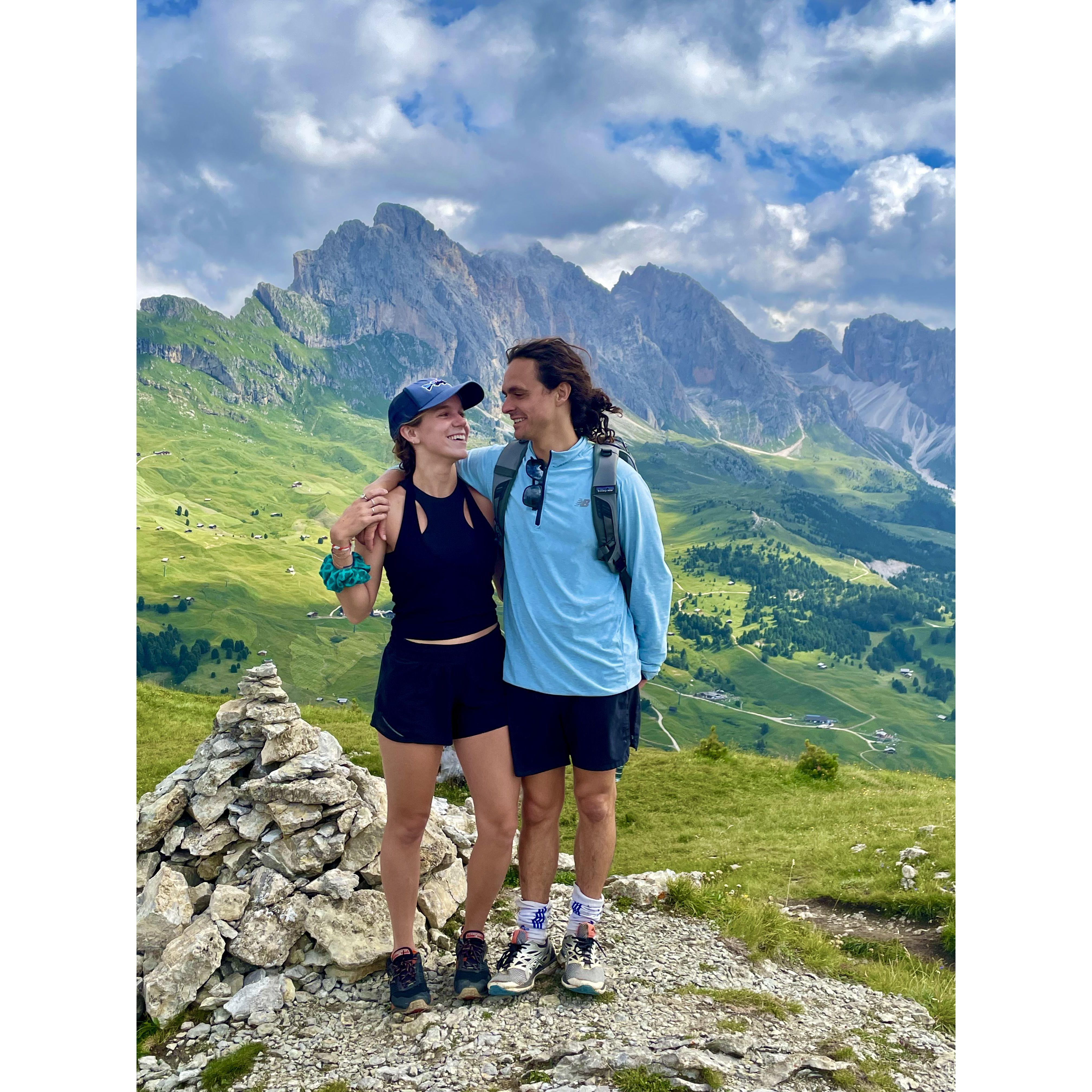 Traversing the Italian Alps