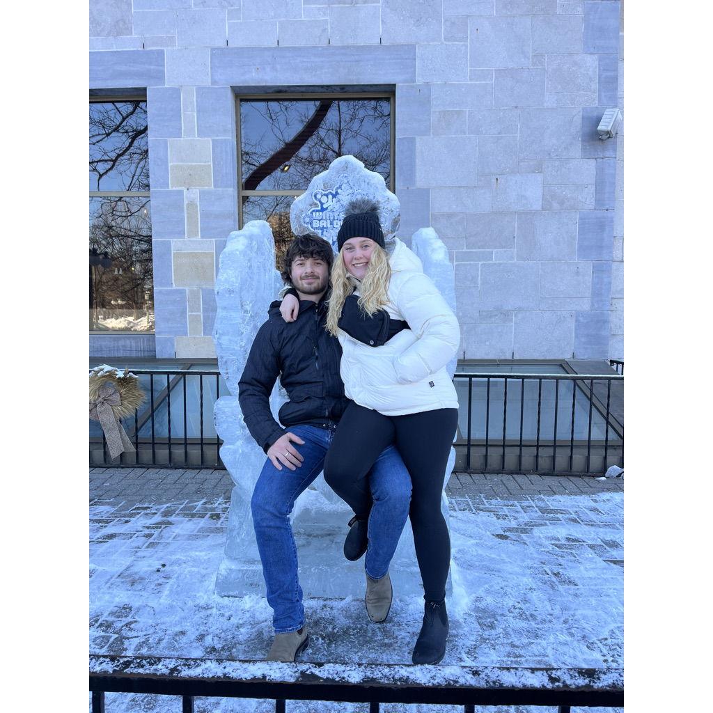 The Bride and Groom in their favourite city... OTTAWA!