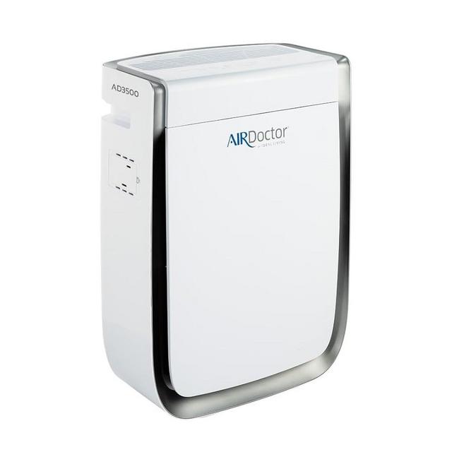 AIRDOCTOR AD3500 Air Purifier for Home and Large Rooms Up to 1274 sq. ft. 2x/hour NEW MODEL | UltraHEPA, Carbon, VOC Filters and Air Quality Sensor. Captures Particles 100x Smaller Than HEPA