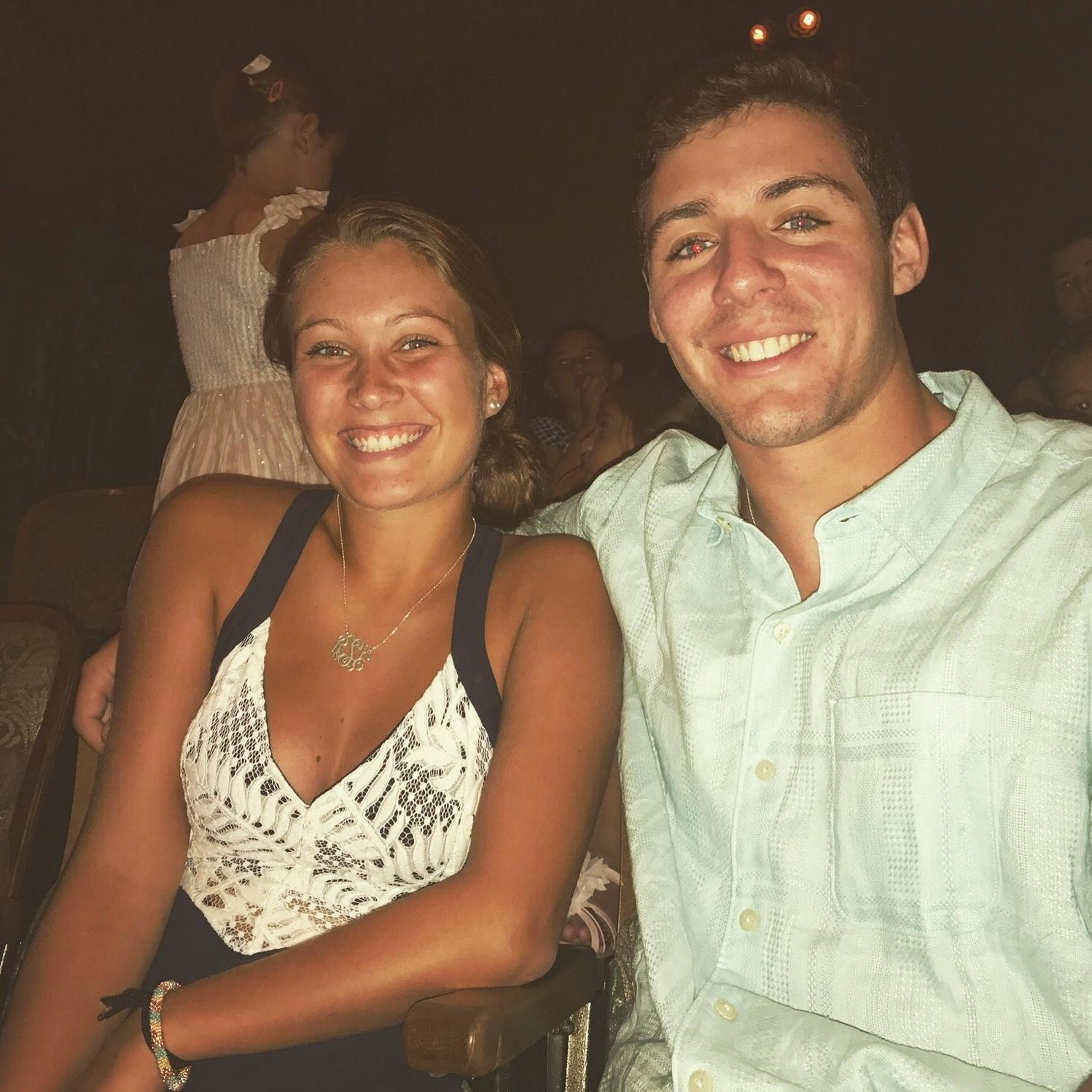 First Date to see Aladdin on Broadway in NYC