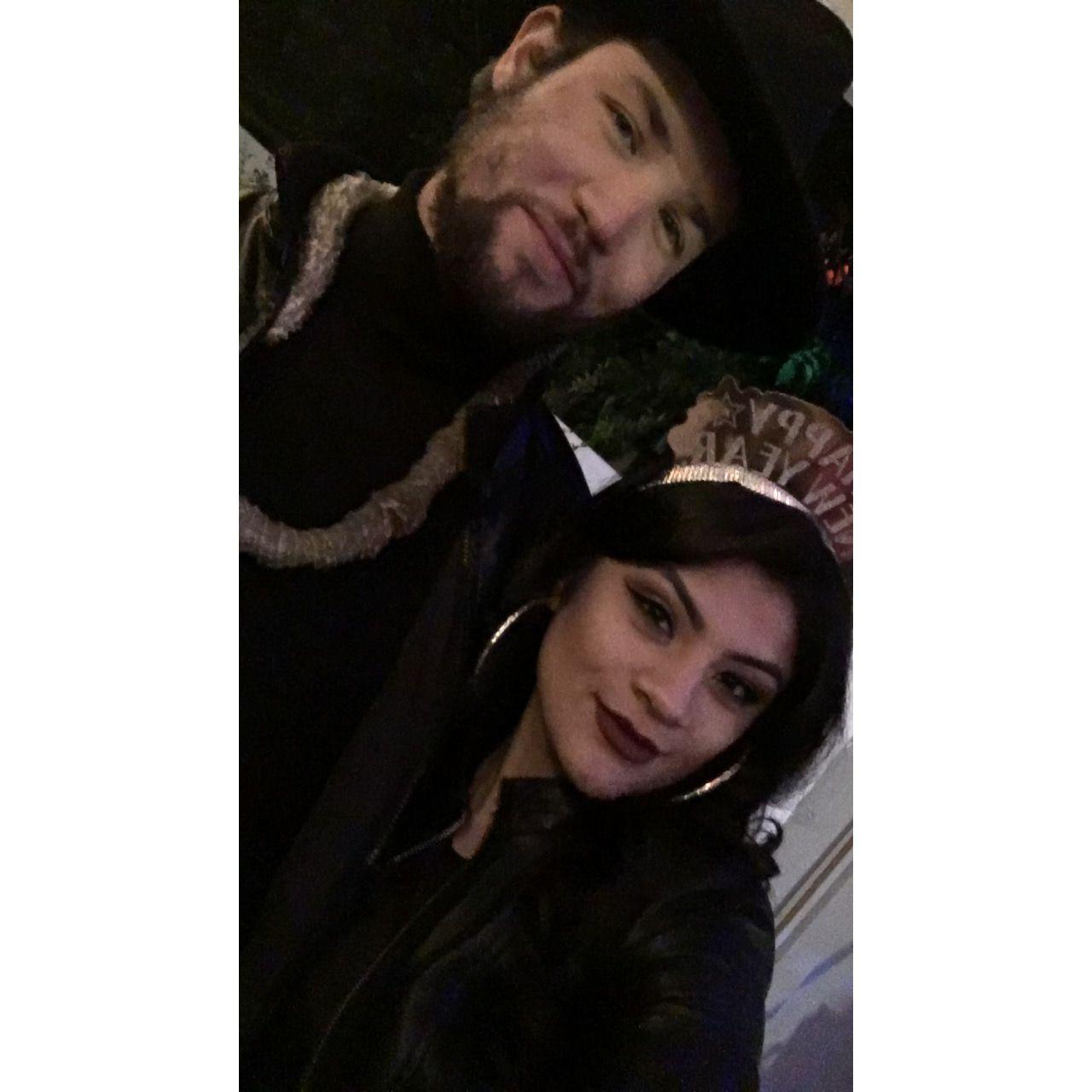 Our first New Years celebrating together!