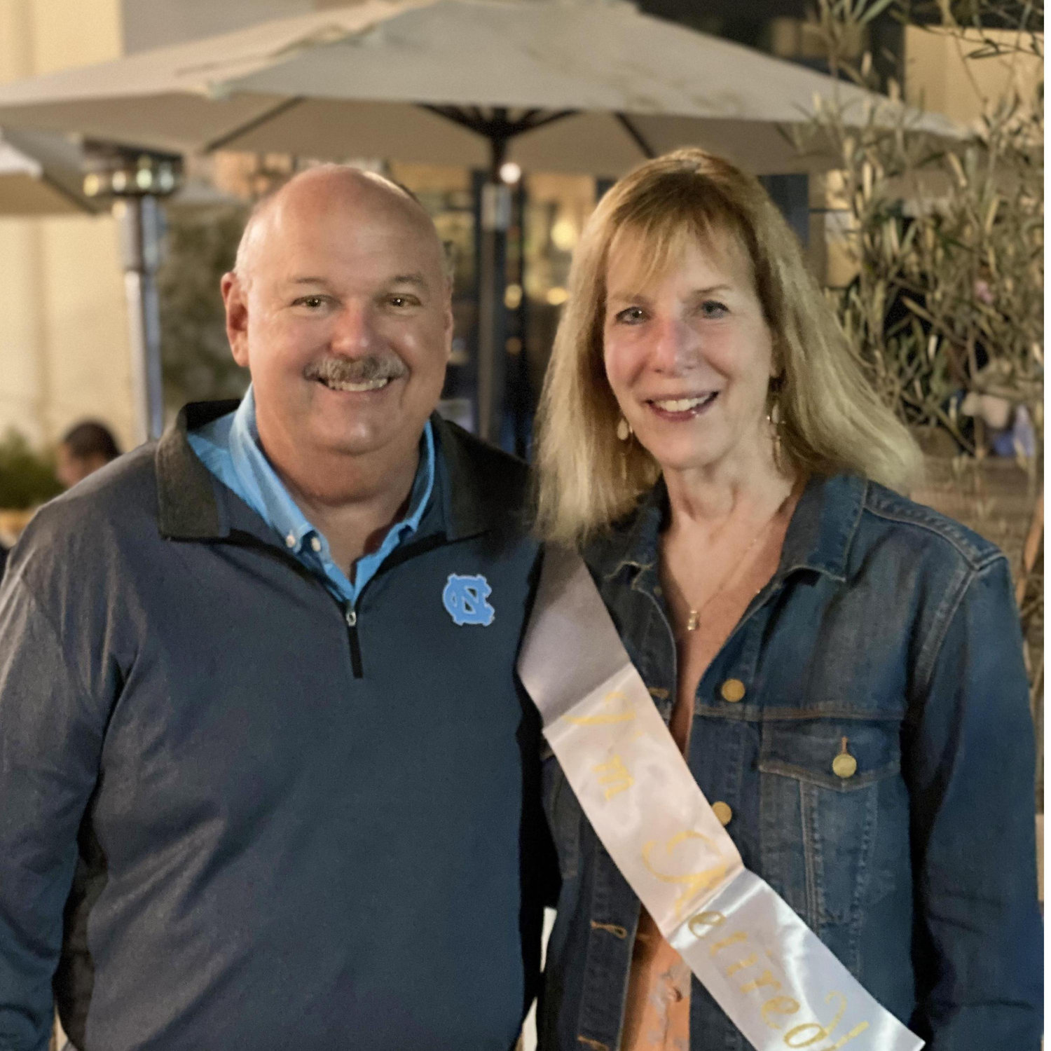 October 2020 Anna's retirement celebration for me