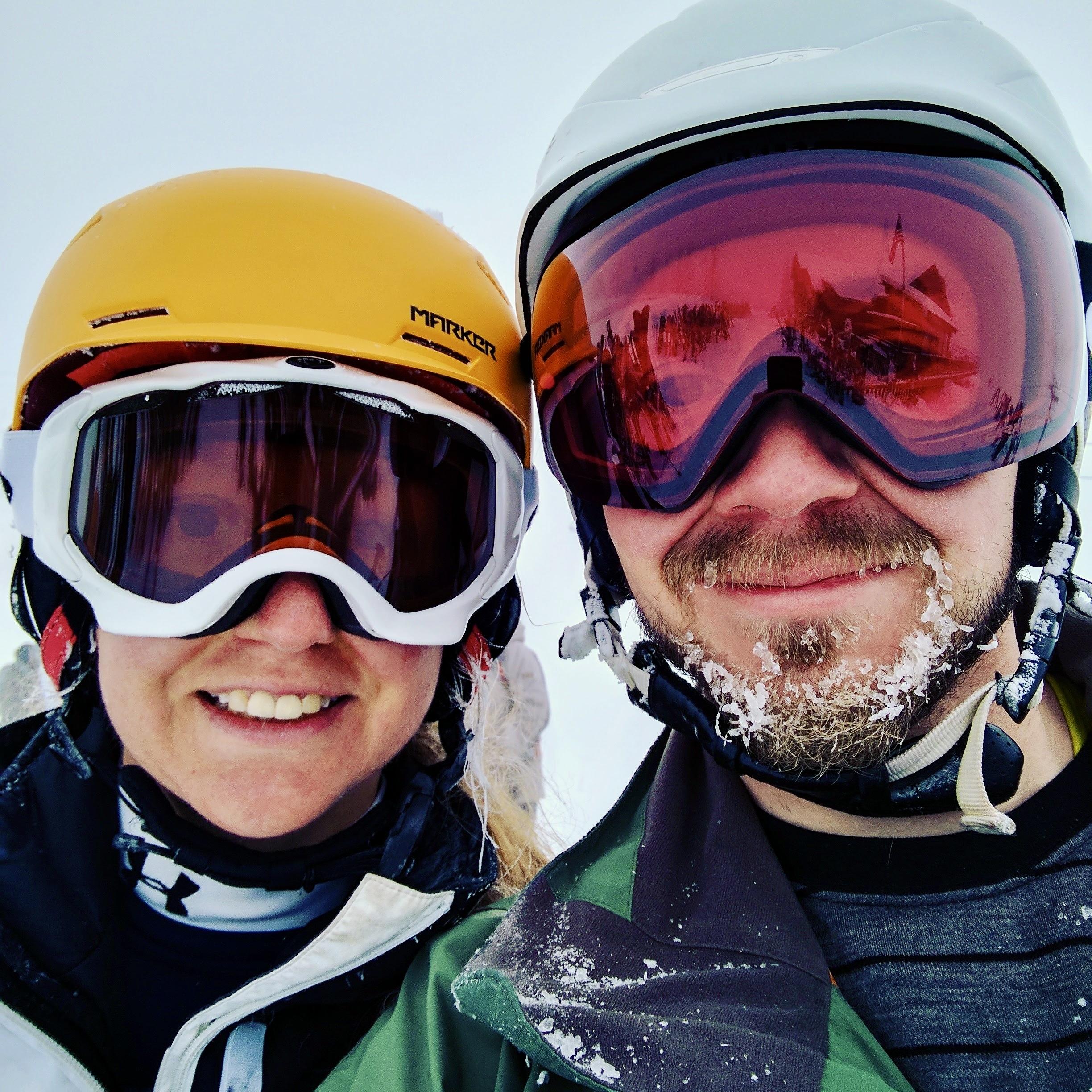 Skiing in Steamboat, CO 1/17