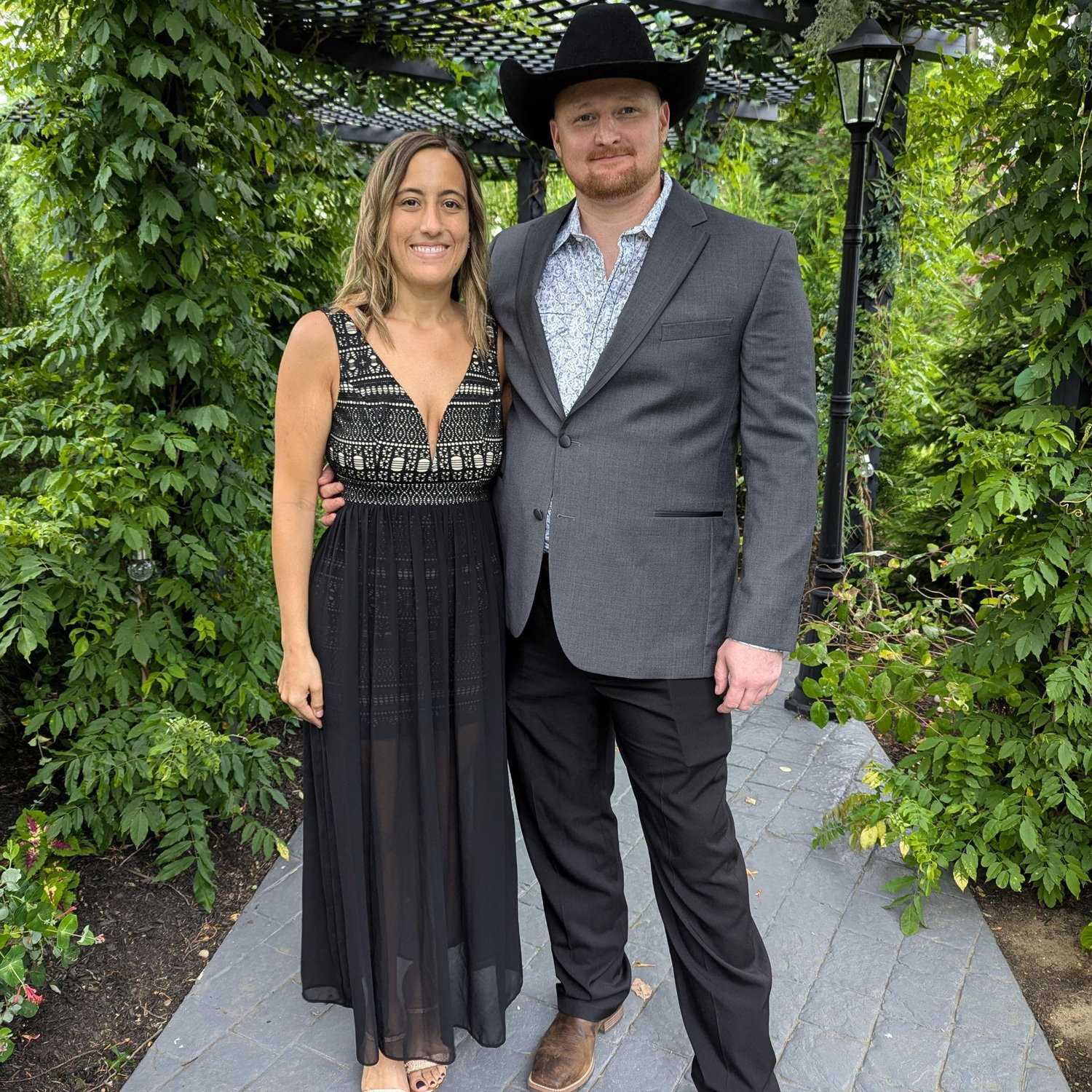 My childhood best friend's wedding! We clean up nice ;)