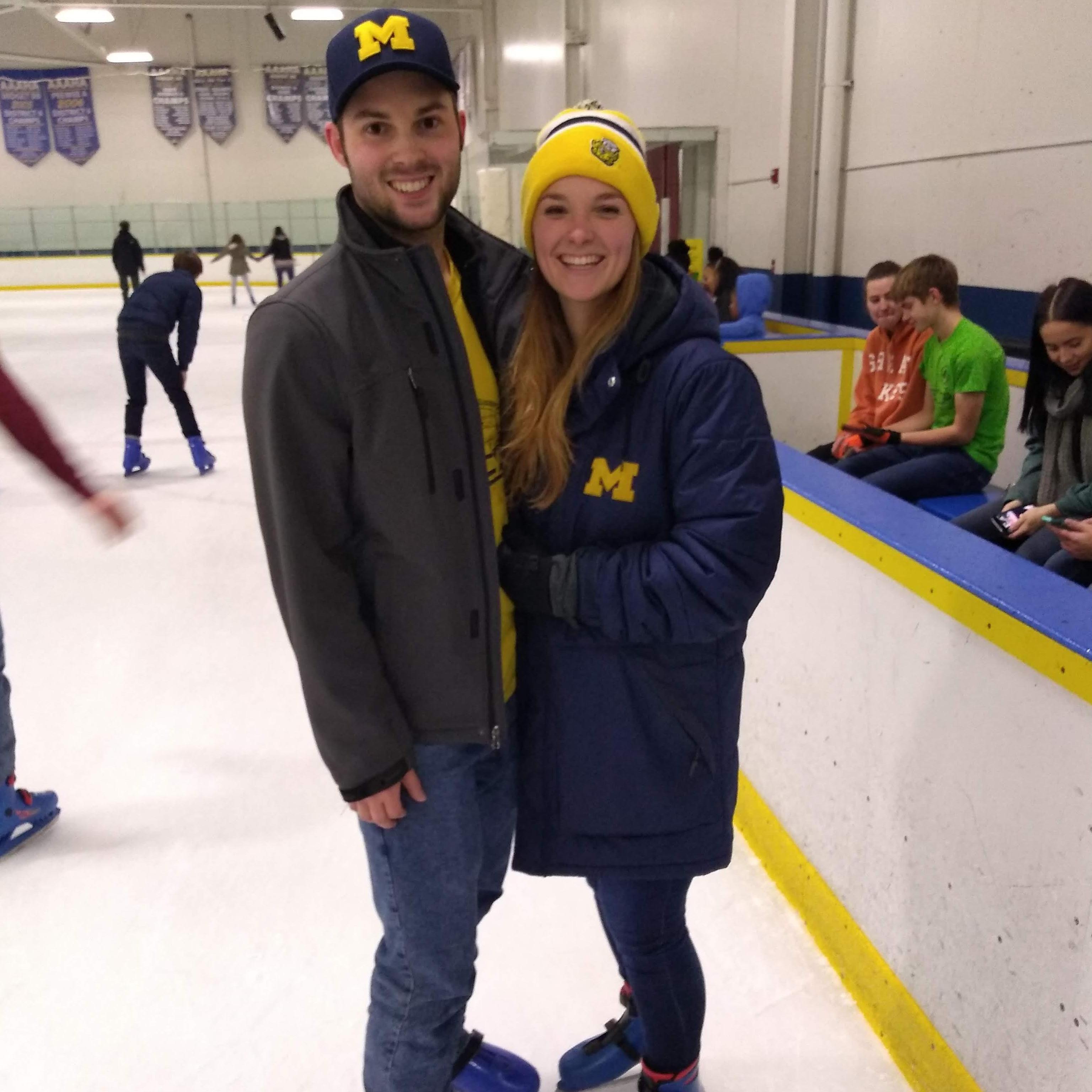 Ann Arbor, MI
Teaching Josh how to ice skate