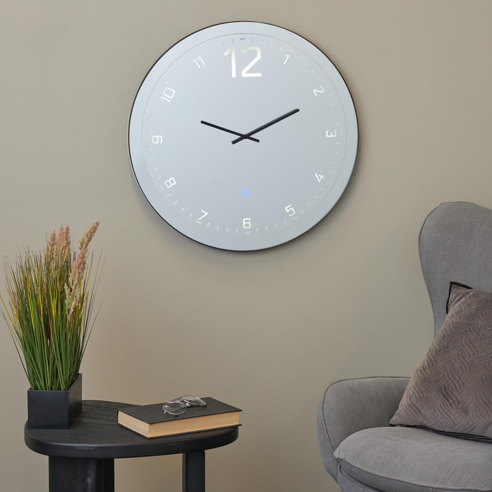 Tisbury Lane, Contemporary Decorative LED Wall Clock | Zola