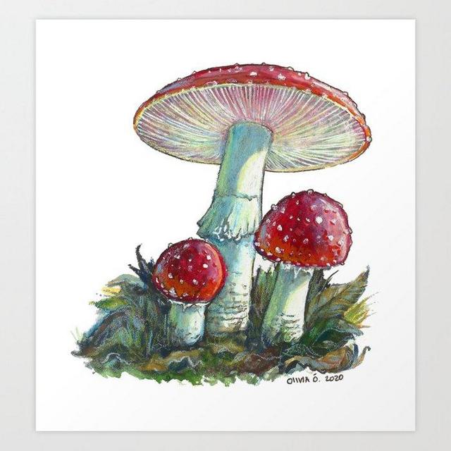 Mush Love Art Print