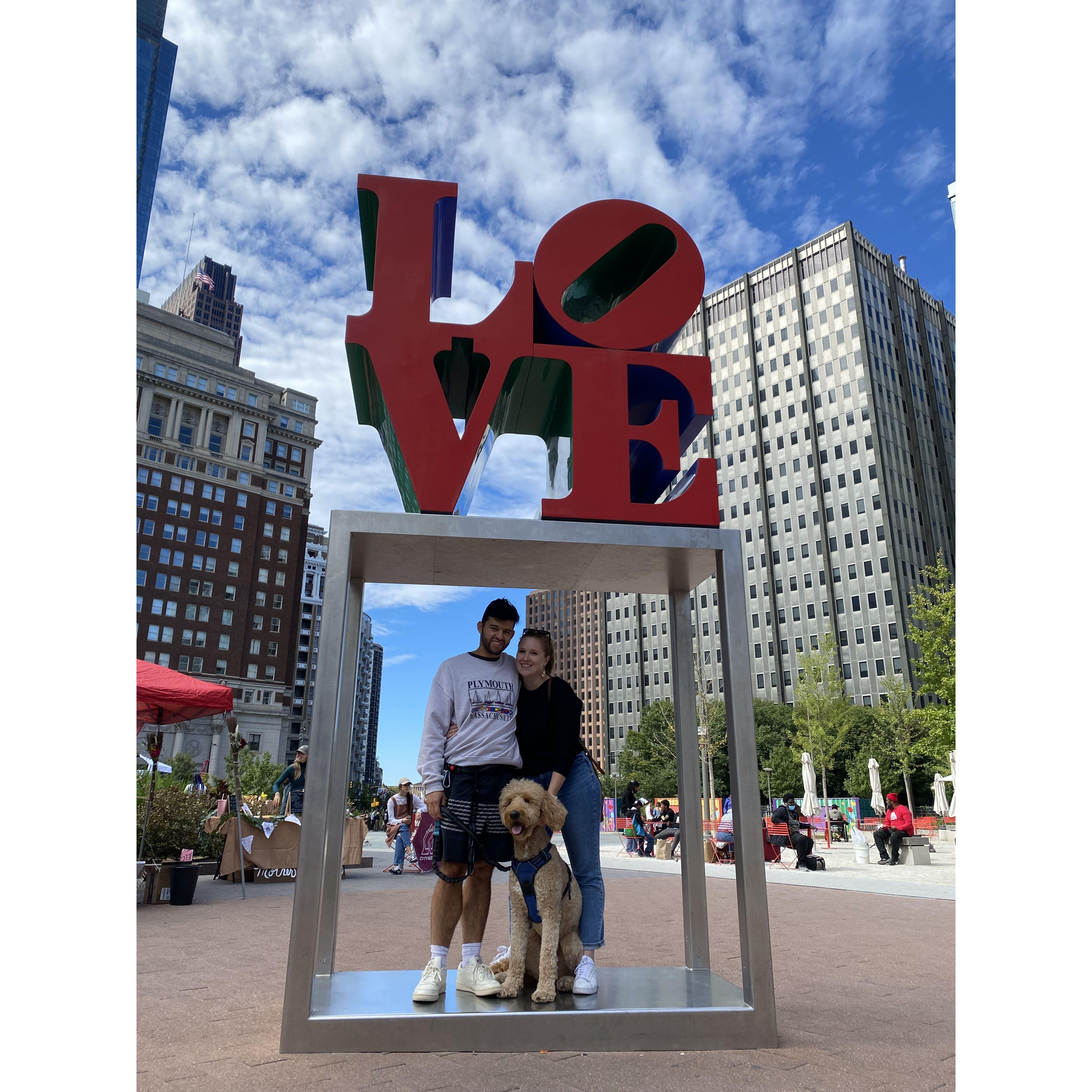 Exploring our new city of Philadelphia in 2022.