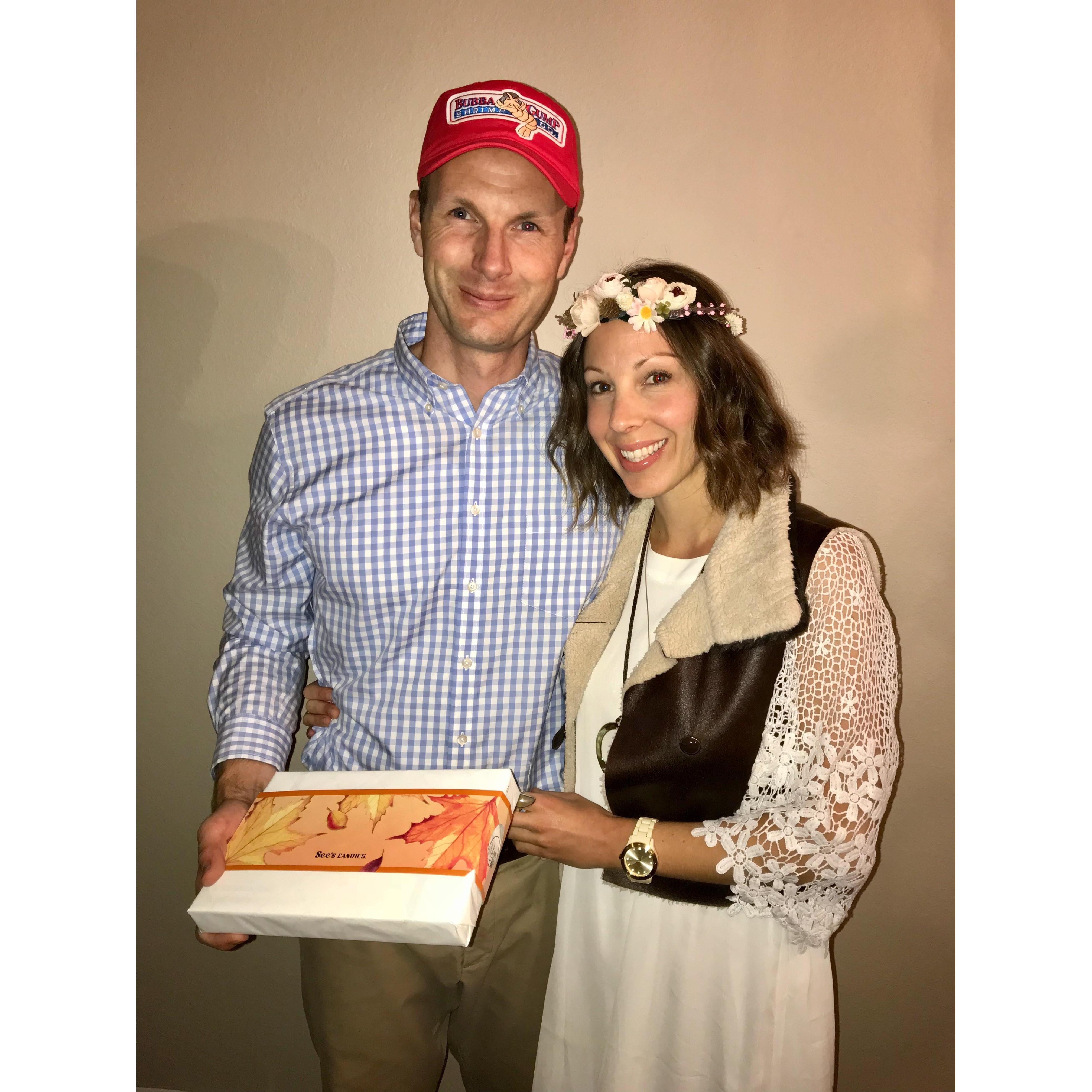 Forrest Gump and Jennay