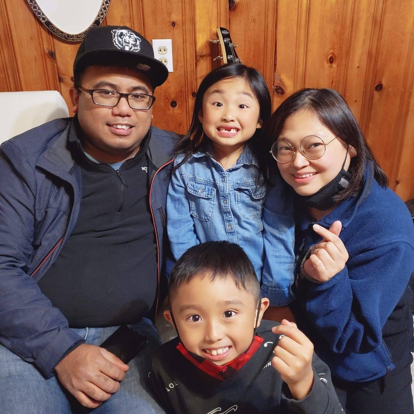 with our Korean babies