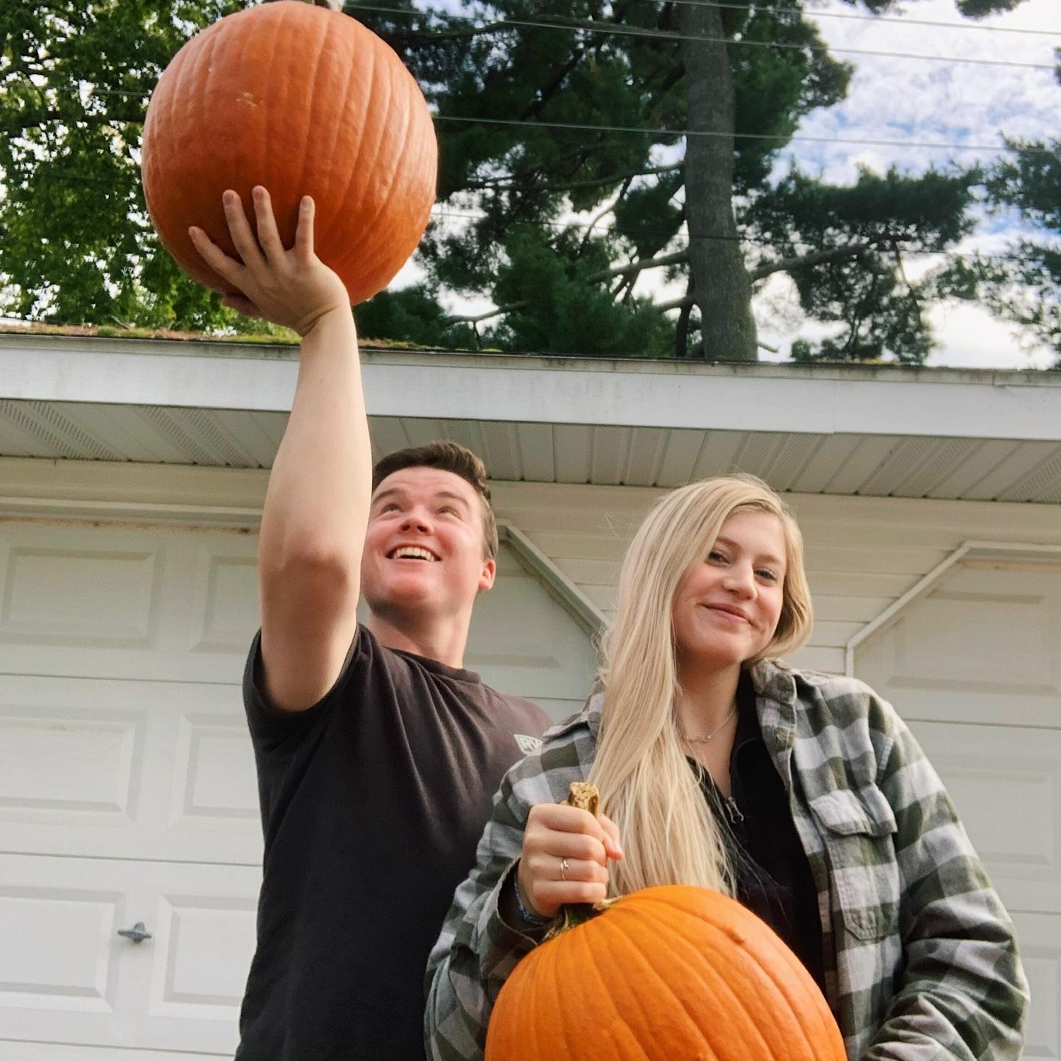 Pumpkin carving is one of our annual traditions that we love to do together!