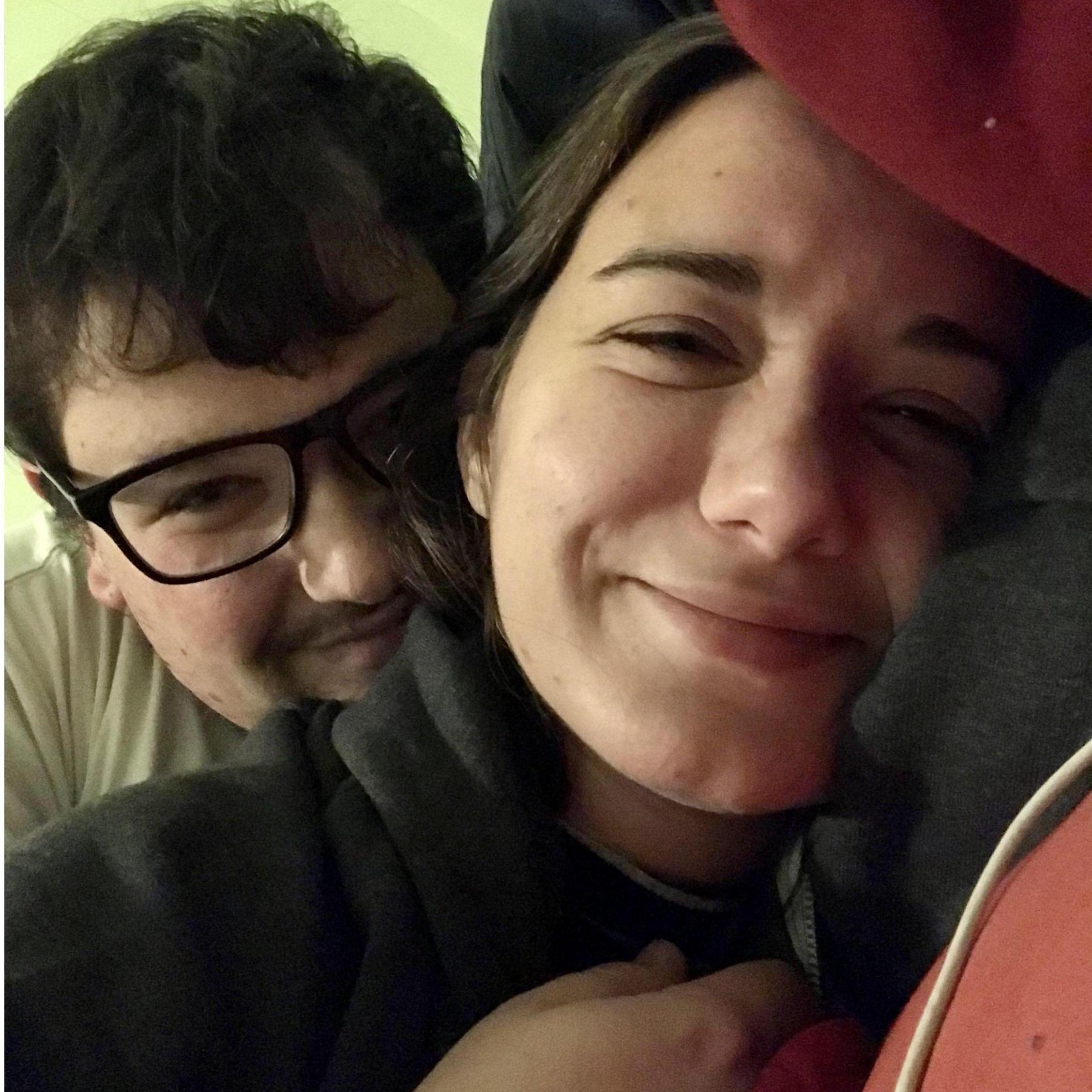 Our first picture together