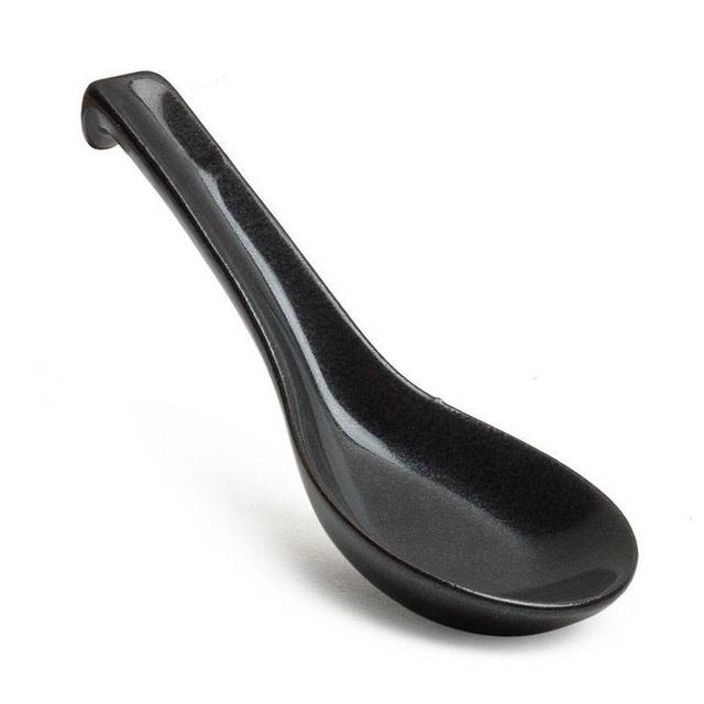Iron Glaze Soup Spoon