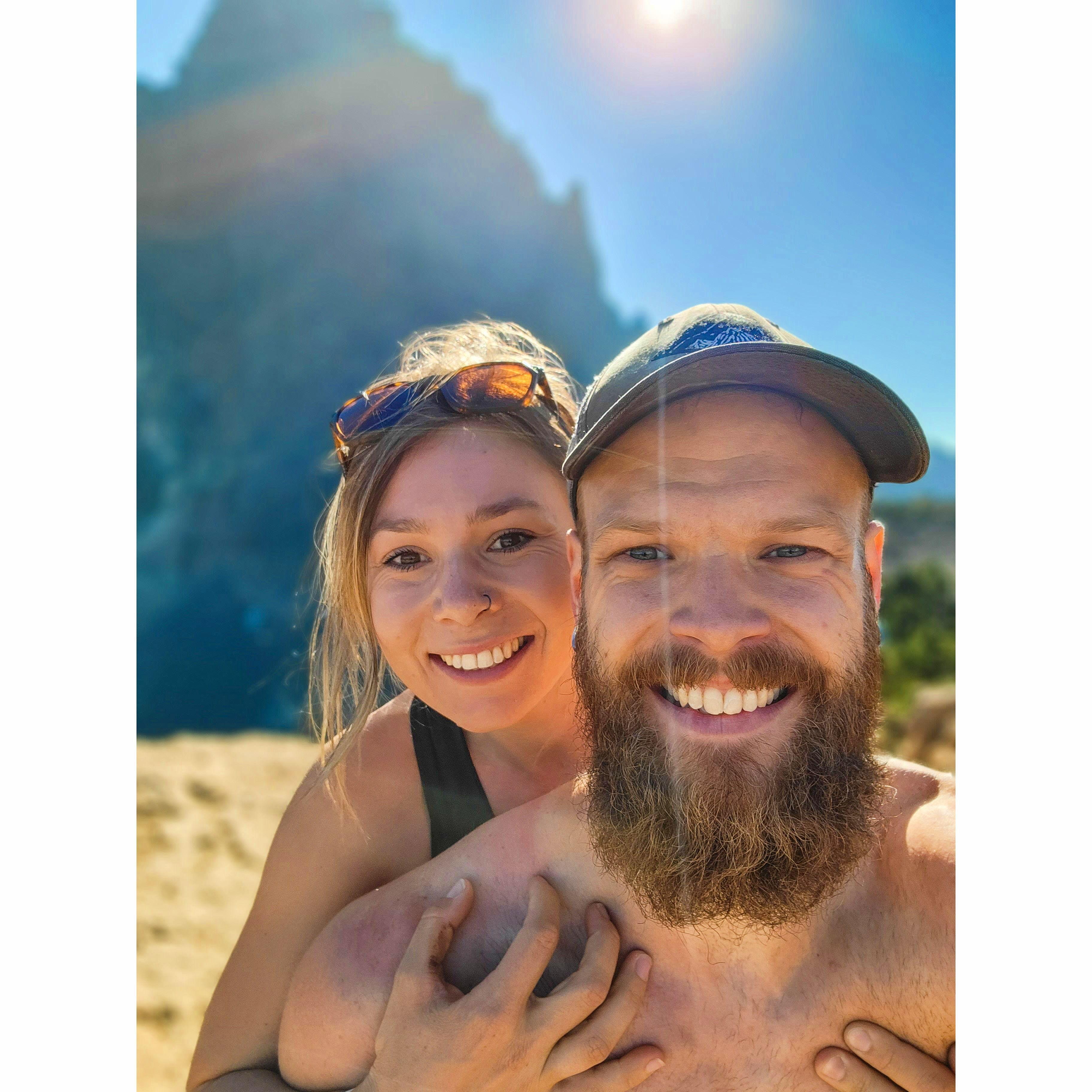 This mountain is near where we will be saying "I Do"