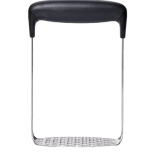OXO Good Grips Stainless Steel Smooth Potato Masher, Black/Silver