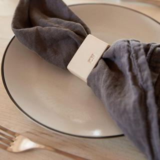 Rectangular Napkin Ring, Set of 4