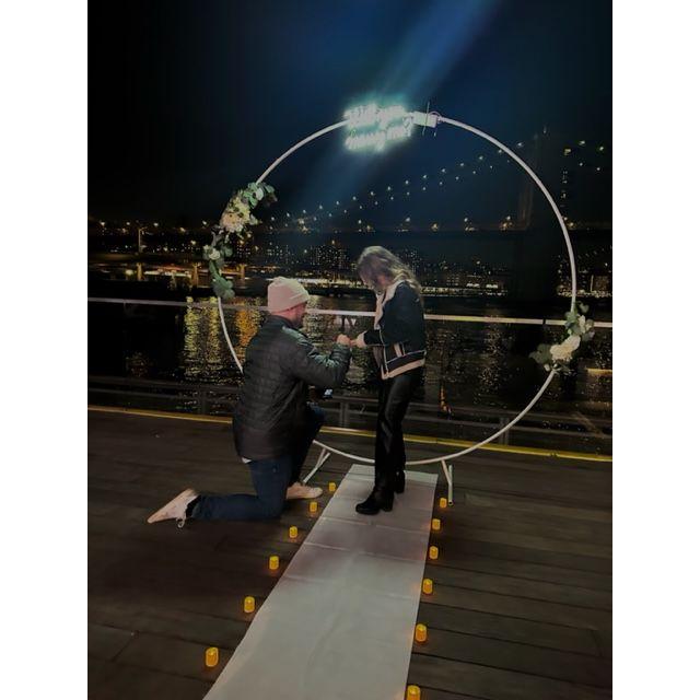 The proposal - Seaport, NYC - 12.21.22