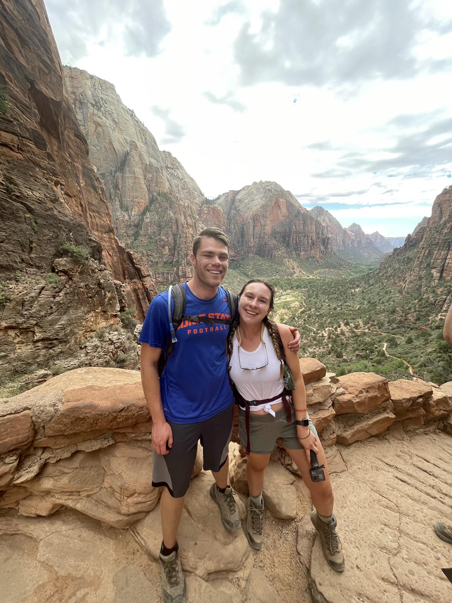 Angel’s Landing views!!