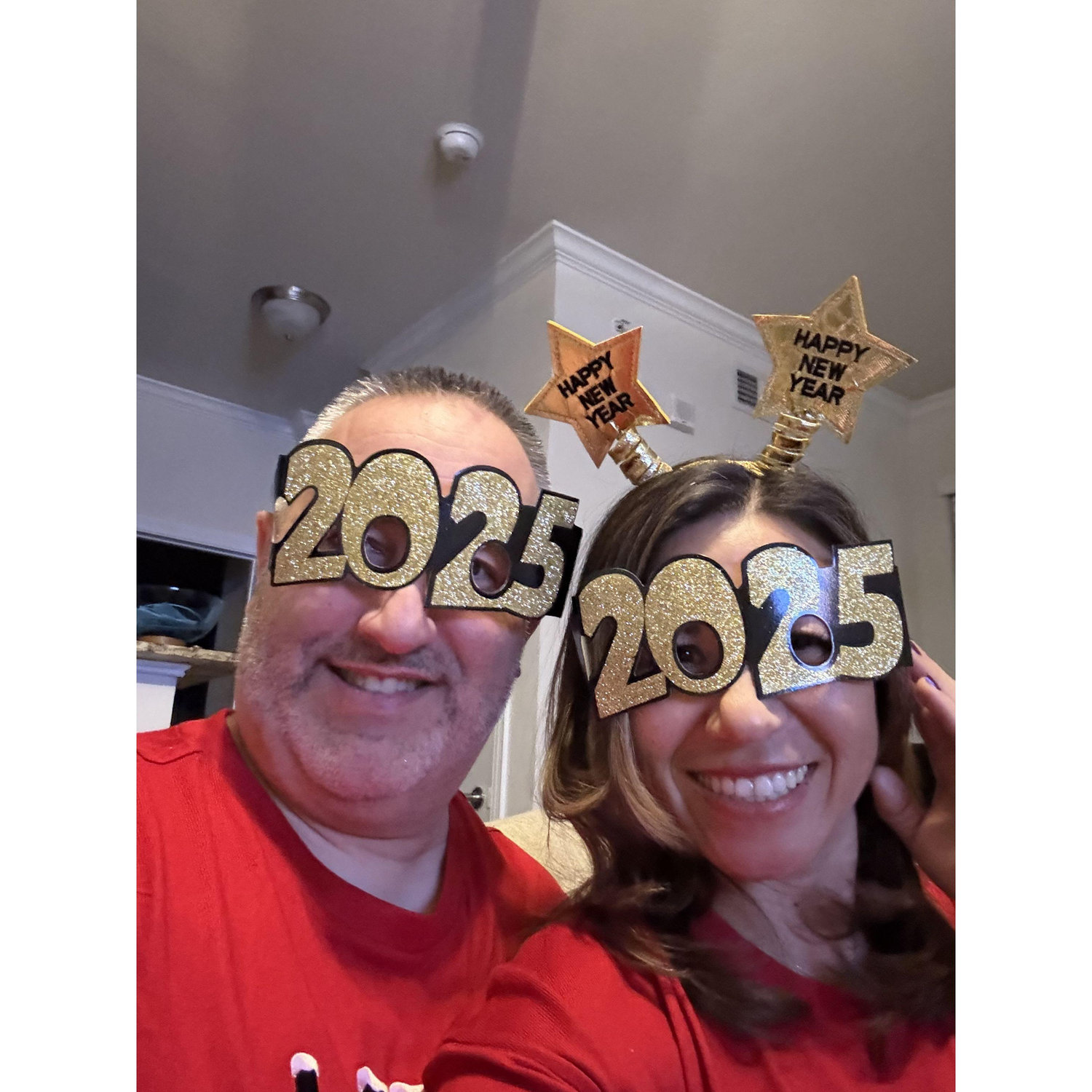Happy 2025!  Celebrating our wedding year!