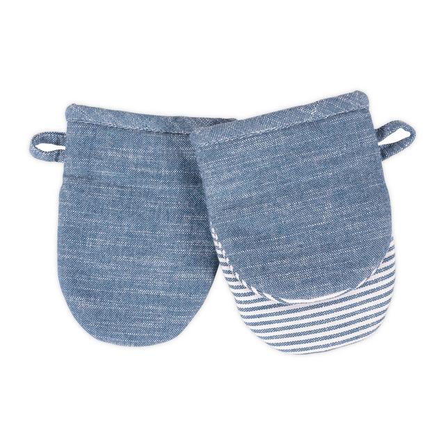 Artisanal Kitchen Supply® 2-Pack Mini Oven Mitts in Navy