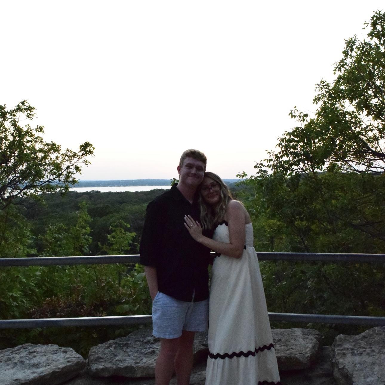 Right after we got engaged!