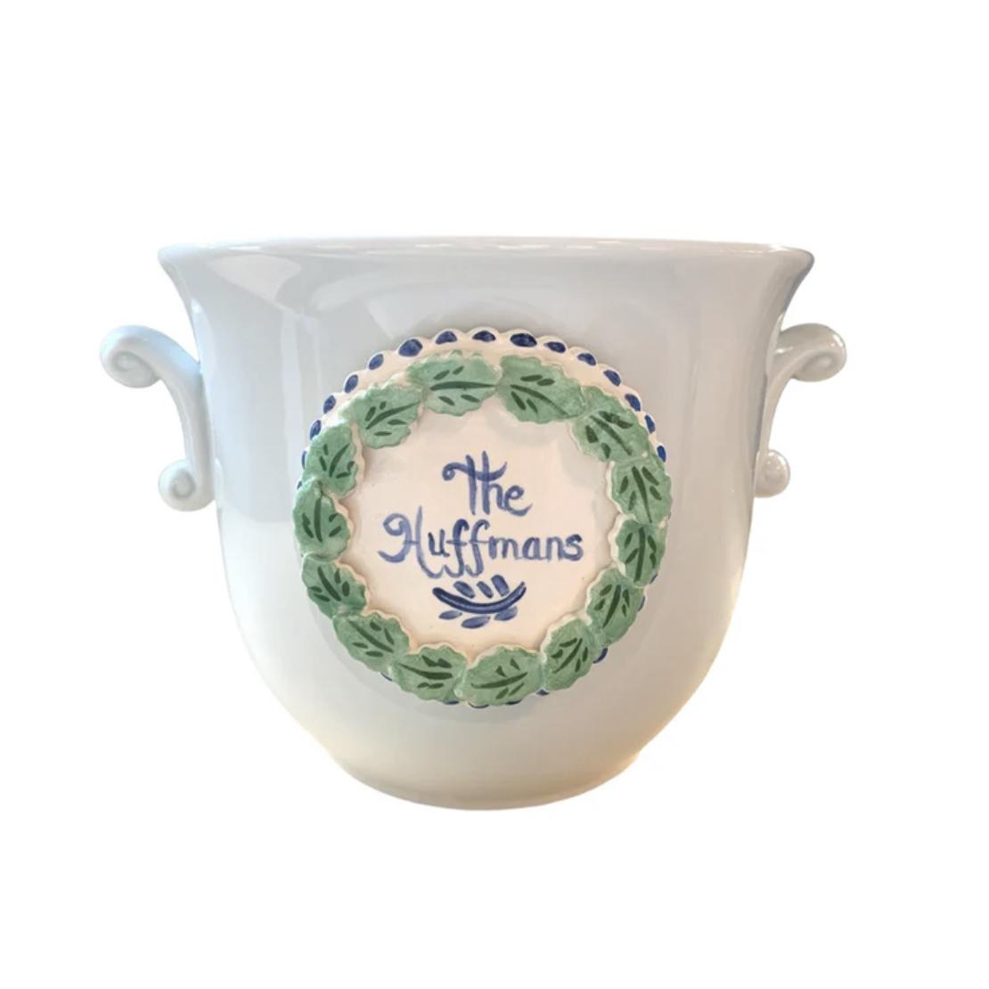 Ice Bucket with Monogram