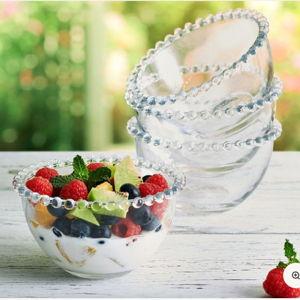 Beaded Set of 4 Individual Bowls
