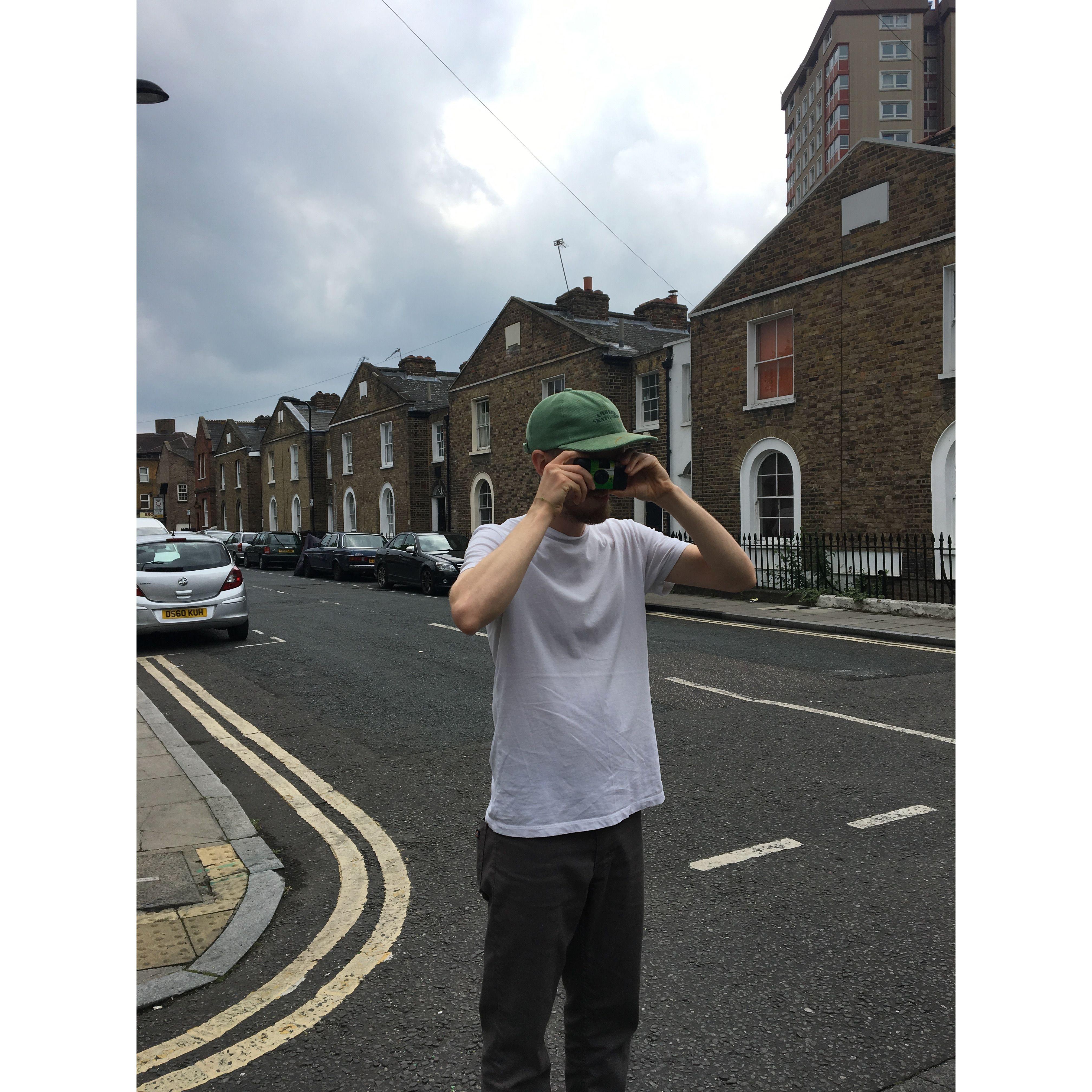 Chris came to visit Annie in London in June 2019 and began our tradition of bringing a disposable camera on any trip
