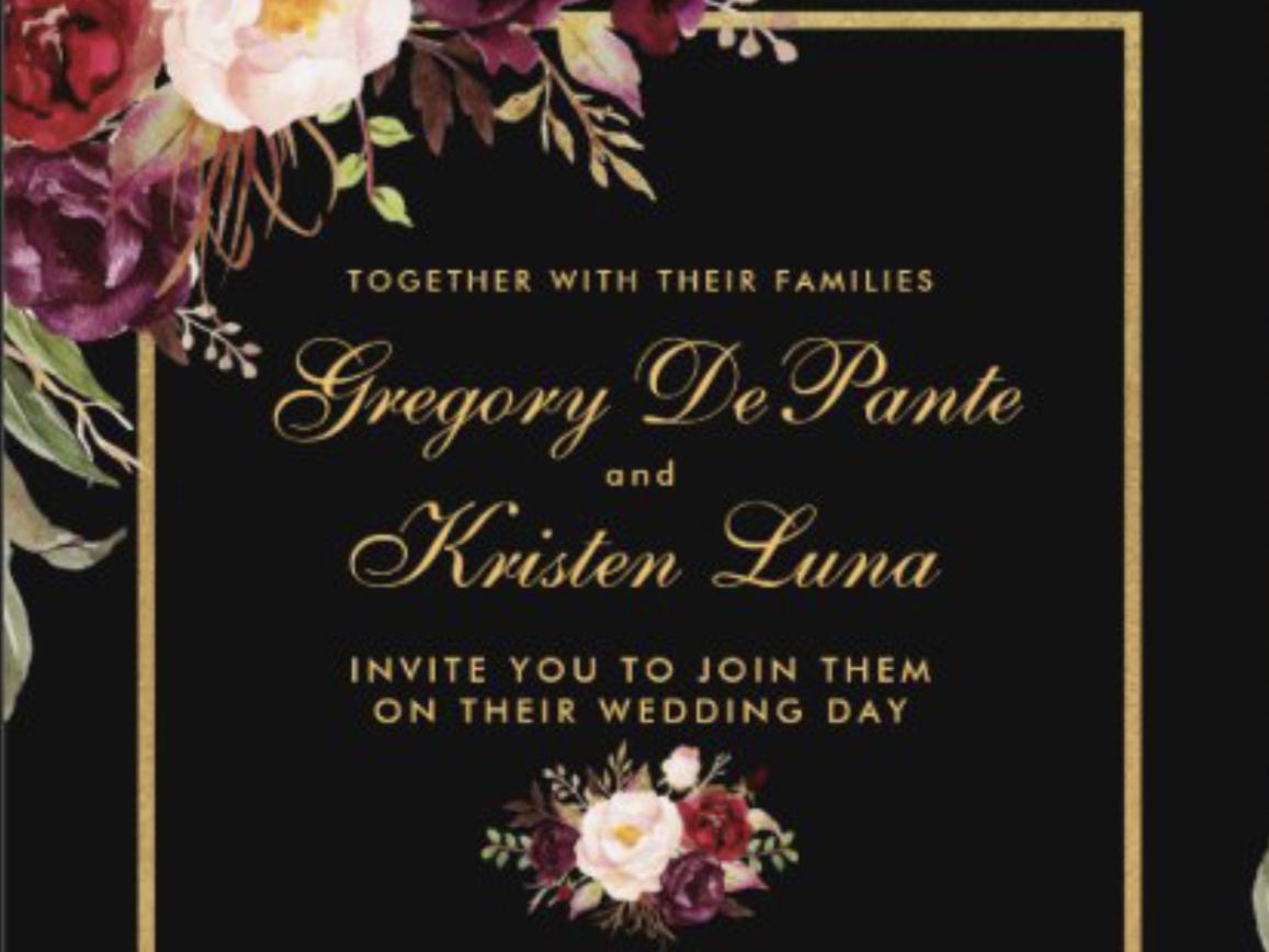 The Wedding Website of Gregory Depante and Kristen Luna