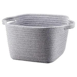 Small Coiled Rope Basket - Gray - Threshold™
