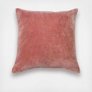 Square Velvet Knife Edge Throw Pillow